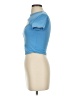 TNA Blue Short Sleeve Turtleneck Size S - photo 5