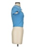 TNA Blue Short Sleeve Turtleneck Size S - photo 4