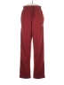 Nike 100% Polyester Burgundy Track Pants Size M - photo 1
