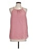 41Hawthorn 100% Polyester Pink Sleeveless Blouse Size L - photo 1