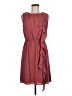 Zara Basic 100% Polyester Solid Burgundy Cocktail Dress Size M - photo 1