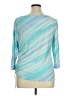 Ruby Rd. Blue 3/4 Sleeve T-Shirt Size XL - photo 2