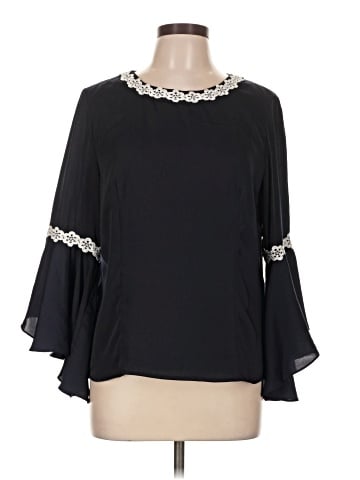 NANETTE Nanette Lepore 3/4 Sleeve Blouse (view 1)