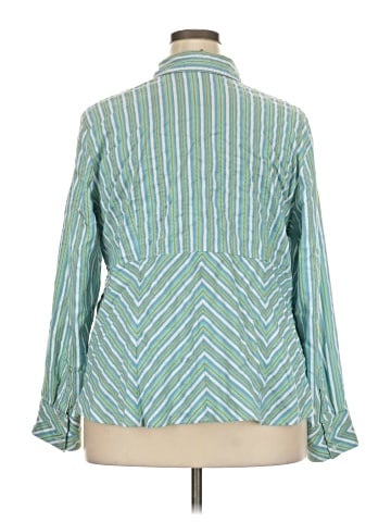 Lane Bryant Long Sleeve Button-Down Shirt (view 2)