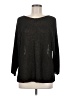Eileen Fisher Metallic Black Pullover Sweater Size M - photo 1