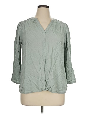 Falls Creek 3/4 Sleeve Blouse (view 1)
