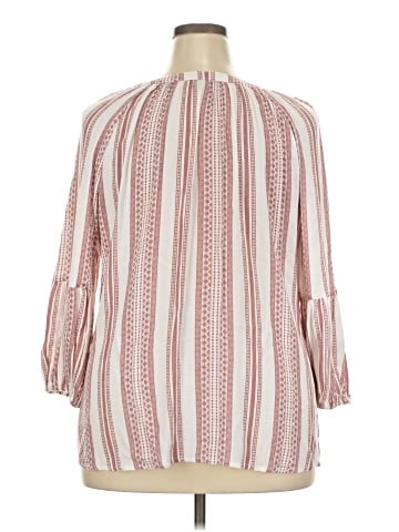 Brina & Em 3/4 Sleeve Blouse (view 2)