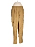 Nine West Solid Tan Cargo Pants Size L - photo 1
