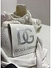 Dolce & Gabbana 100% Leather White Sneakers Size EU 38 1/2 - photo 5