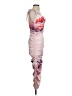 BHLDN Graphic Pink Cocktail Dress Size XS - photo 4