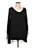 Audrey 3+1 100% Polyester Black Poncho Size L - photo 1
