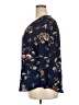Fun2Fun Floral Blue Long Sleeve Blouse Size XXL - photo 5