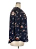 Fun2Fun Floral Blue Long Sleeve Blouse Size XXL - photo 4