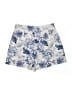 Zara Floral Blue Shorts Size S - photo 2