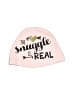 Baby Essentials 100% Cotton Pink Beanie Size 0-3 mo - 6 mo - photo 1