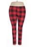 No Boundaries Plaid Red Leggings Size XXL - photo 1