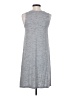 Gap Solid Gray Casual Dress Size S - photo 2