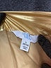 Time and Tru 100% Polyurethane Metallic Gold Jacket Size L - photo 6