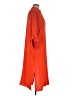 Time to Bloom 100% Polyester Orange Casual Dress Size M - photo 4
