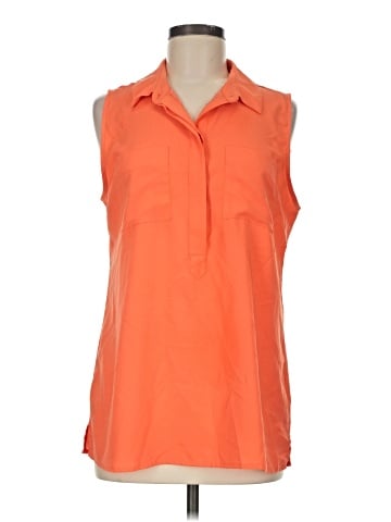 Ann Taylor Factory Sleeveless Blouse (view 1)