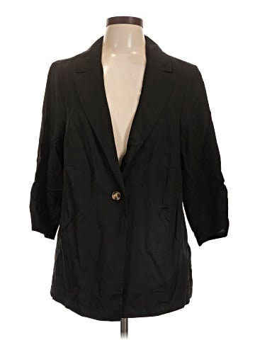 Studio by Torrid 3/4 Sleeve Button-Down Shirt (view 1)