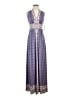 Wisp Paisley Blue Casual Dress Size 2 - photo 1