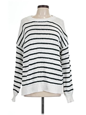 Pink Clover Pullover Sweater (view 1)