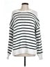 Pink Clover 100% Polyester Stripes White Pullover Sweater Size L - photo 1