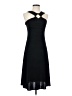 Nine West Solid Black Cocktail Dress Size 2 - photo 1