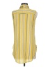 Charming Charlie Stripes Yellow Sleeveless Blouse Size M - photo 2