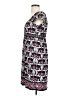 Max Studio Print Black Casual Dress Size S - photo 5