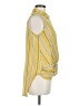Charming Charlie Stripes Yellow Sleeveless Blouse Size M - photo 4