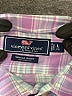 Vineyard Vines 100% Cotton Plaid Purple Long Sleeve Button-Down Shirt Size 16 - photo 3