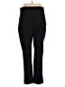 DKNY Solid Black Active Pants Size XL - photo 2