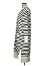 Halogen Stripes Ivory Casual Dress Size L - photo 5