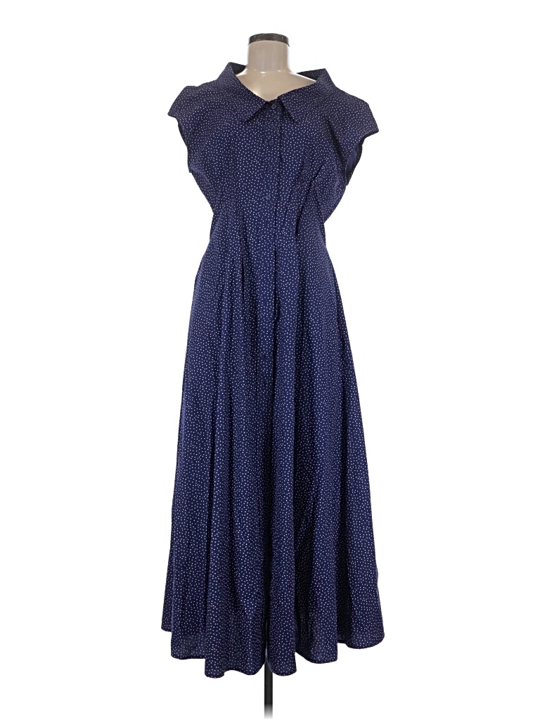 Pre-owned Gap Casual Dress In Blue