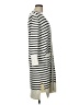 Halogen Stripes Ivory Casual Dress Size L - photo 4