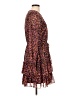 Bar III 100% Polyester Animal Print Brown Casual Dress Size L - photo 4