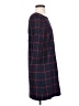 MNG Plaid Blue Casual Dress Size XS - photo 4
