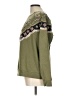 Soft Surroundings Paisley Green Sweatshirt Size L - photo 5