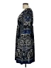 Trulli Paisley Blue Casual Dress Size 10 - photo 5