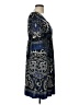 Trulli Paisley Blue Casual Dress Size 10 - photo 4