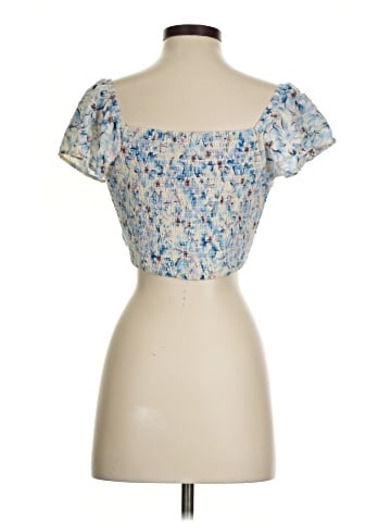 American Eagle Outfitters Short Sleeve Blouse (view 2)
