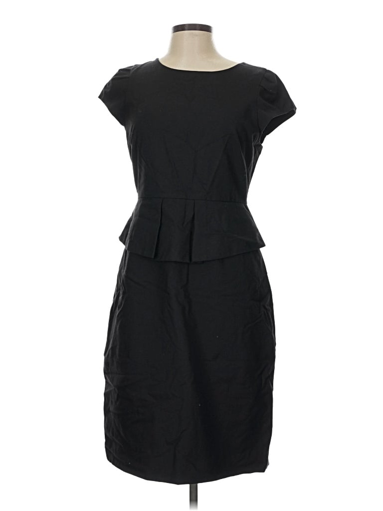 Pre-owned J.crew Factory Store Casual Dress In Black