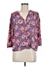 BA&SH Paisley Pink 3/4 Sleeve Blouse Size Med (2) - photo 1