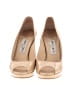 Jimmy Choo Tan Heels Size EU 37 1/2 - photo 2