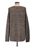 Pink Clover 100% Polyester Tweed Brown Pullover Sweater Size L - photo 2