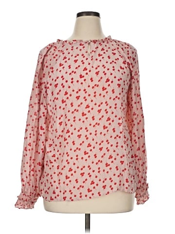 Boden Long Sleeve Silk Top (view 1)