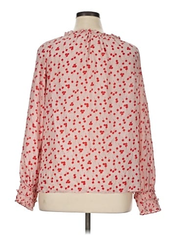 Boden Long Sleeve Silk Top (view 2)