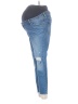 Old Navy - Maternity Solid Blue Jeans Size 4 - photo 5